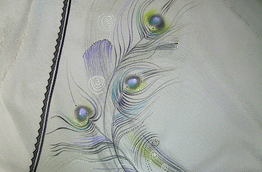 Эксклюзивная роспись ткани